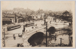 (東京名所) 日本橋 The Tokyo at Mountain / (Famous Views of Tokyo) Nihombashi image