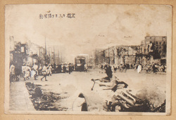 京橋々上ヨリ銀座街 / Ginza Area Viewed from the Kyobashi Bridge image
