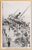 近畿地方大風水害・築港岸壁へ打ち付けられた汽船/Kinki Region Typhoon and Flood Disaster: Steamship Crashed into the Quay at Chikko Port image