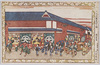 大丸呉服見世之図　広重画/Picture of the Daimaru Kimono Fabrics Shop by Hiroshige image