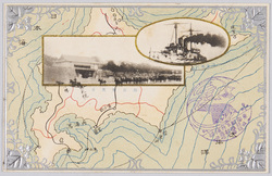 御出発光景 御召艦香取 / Scene of the Departure of the Crown Prince, Imperial Ship Katori image