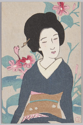 竹久夢二木版絵はがき / Picture Postcard of Wood-Block Print by Takehisa Yumeji image