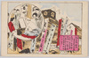 九.大阪ノ新年(道頓堀劇場ノ春狂言)/9. New Year in Osaka (New Year's Kabuki Play at the Dōtombori Theater) image