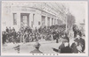 丸ビル前の奉送者/People Sending Off the Emperor in Front of the Marunouchi Building image