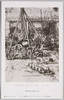 レオナルド・ダ・ヴィンチ　デッサン　要塞内の兵器工廠/Sketch by Leonardo da Vinci: Cannon Foundry in the Fortress image