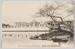 東京勧業博覧会 石橋及機械館 / Tokyo Industrial Exhibition: Stone Bridge and Machinery Pavilion image