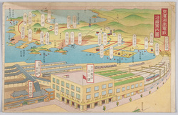 京浜湘南電鉄 沿線案内図 / Keihin Shōnan Electric Railway, Railway Line Guide Map image