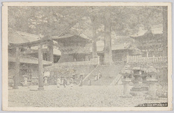 日光陽明門前唐銅の鳥居 / Bronze Torii Gate in Front of the Yōmeimon Gate, Nikkō image