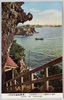 石廊権現入口より蓑掛岩を望む/View of Minokake Rocks From the Entrance of Irō Gongen image