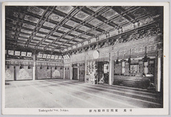 日光 東照宮拝殿内部 / Interior of the Hall of Worship at Nikkō Tōshōgū Shrine image