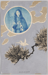 [着物姿の女性] / [Woman in Kimono] image