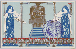 記念はがき　帝国鉄道協会 / Commemorative Postcard, Imperial Railway Association image