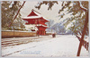 芝増上寺の雪景/Snowy Scenery at Zōjōji Temple image