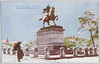 楠公銅像の雪景/Snowy Scenery at the Bronze Statue of Kusunoki Masashige  image