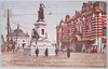 (帝都名所)万世橋停車場前広瀬中佐銅像/(Famous Landmarks of the Imperial Capital) Bronze Statue of Commander Hirose in Front of Manseibashi Station image