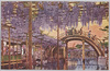 亀戸天神境内の藤花　VIEW OF WISTARIA AT KAMEIDO/Wisterias in the Precincts of Kameido Tenjin Shrine image