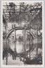 亀戸天神境内の藤花と太鼓橋　VIEW OF WISTARIA AT KAMEDO/Wisterias and Arched Bridge in the Precincts of Kameido Tenjin Shrine image