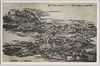 武州高尾山全景及大師八十八ヶ所霊拝巡路案内図/Panoramic View of Mt. Takao, Bushū, and Guide Map of the 88 Daishi Temple Pilgrimage image