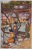 三色版藤と美人(1)/Three-color Print, Wisterias and Beautiful Women (1) image