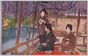 三色版藤と美人(4)/Three-color Print, Wisterias and Beautiful Women (4) image