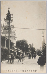 静岡市札の辻通りより県庁を望む / View of the Prefectural Office From Fudanotsujidōri Street in Shizuokashi image