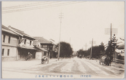 (浜松名所)停車場通リヨリ田町新道 / (Famous Landmarks of Hamamatsu) Tamachi Shinmichi From Teishajōdōri image