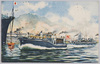 われらの大艦隊　艦長の公式他艦訪問/Our Great Fleet, The Commander's Official Visit to Other Ships image