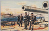 われらの大艦隊　旗艦長門上の聯合艦隊司令長官(中央)と幕僚/Our Great Fleet, The Commander-in-chief (Center) of the Combined Fleet and His Staff on the Flagship Nagato image