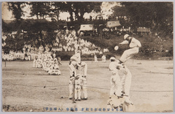 陸軍士官学校創立記念運動会(人梯競争) / Athletic Meet Commemorating the Foundation of the Military Academy (Human Tower Competition) image