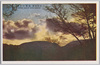 相州箱根　強羅の夕陽/Hakone, Sōshū: Evening Sun in Gōra image