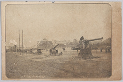 宮城前据付鹵獲品(十五珊加農砲) / Spoils Installed in Front of the Imperial Palace (15-Centimeter Cannons) image