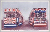 花電車　楠玉・国の誉れ/Decorated Streetcar: Kusudama (Ornamental Paper Ball), National Glory image