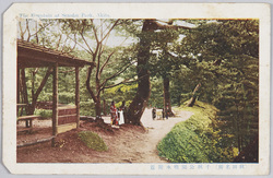 (秋田名所)千秋公園噴水付近 / (Famous Views of Akita) Vicinity of the Fountain at Senshū Park image