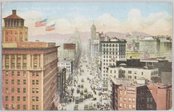 Market Street looking West SanFrancisco,Cal. / Market Street looking West, San Francisco, Cal. image