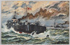 われらの大艦隊　敵の進路に機械水雷を撒く敷設艦/Our Great Fleet, Minelayer Scattering Mines over the Enemy's Path image