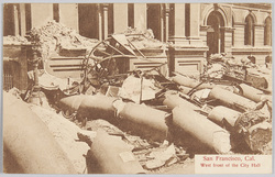 San Francisco,Cal.West front of the City Hall / San Francisco, Cal. West Front of the City Hall image