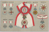 勲一等旭日大綬章から勲八等白色　桐葉章まで八種/Eight Types from the First Class of the Grand Cordon of the Order of the Rising Sun to the Eighth Class of the Order of the White Paulownia Leaves image
