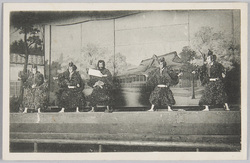 菊人形 勧進帳 / Kiku Ningyō (Life-Size Dolls Made of Chrysanthemum Flowers), Kabuki Play Kanjinchō (The Subscription List) image