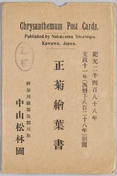 正菊絵葉書 / Picture Postcards of Chrysanthemums image