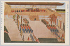御即位大礼図　紫宸殿ノ儀式/Painting of the Enthronement Ceremony of the Japanese Emperor, Ritual at Shishinden Hall image