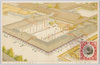 大礼記念　即位礼紫宸殿御式場之図/Commemorating a State Ceremony, Illustration of the Enthronement Ceremony at Shishinden Hall. image