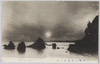 伊勢二見浦日の出/Futamigaura Bay in Ise, Sunrise image