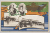 明治天皇・昭憲皇太后肖像、(明治神宮)御本殿全景、御本殿中門/ Portrait of the Emperor Meiji and the Empress Shōkei, (Meiji Jingū), Panoramic View of the Main Hall, Middle Gate to the Main Hall  image