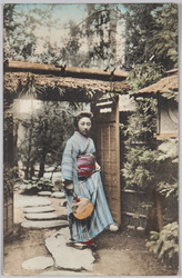 着物姿の女性 / Woman in Kimono image