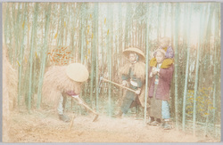 野良仕事をする少年達 / Boys Working in the Field image