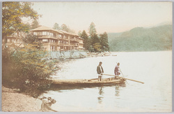 湖畔の和船 / Fishing Boat on the Lake  image