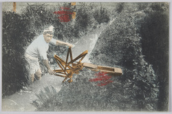 水車で水を引く / Irrigation Using a Waterwheel image