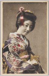着物姿の女性 / Woman in Kimono image