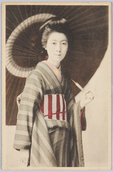 着物姿の女性 / Woman in Kimono image