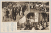 府下大島町大島製鋼所争議団(プロレタリアエハガキ　第一輯)/Strikers at the Ōshima Steel Company in Ōshimachō Tokyo (Picture Postcards of the Proletariat, 1) image